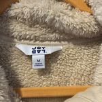 JoyLab  cream fleece quarterzip pullover sweatshirt Photo 3