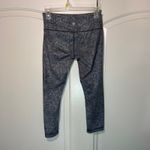 Lululemon  Align Crop 21" Diffuse Starlight‎ Black Static Womens 4 Athletic Yoga Photo 2