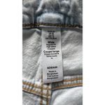 & Denim Jeans Womens Size 10 High Rise Wide Leg Crop Light Wash Denim Minimalist Blue Photo 2