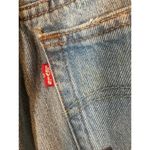 Levi's Light Blue Ripped Button Fly 501 S Skinny Denim Jeans Women Sz 26 Photo 7