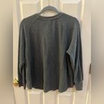 Jane and Delancey  Gray Sweater Long Sleeve Too w/buttons Photo 3