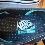 Vans ComfyCush black low profile canvas shoes size 9 Photo 8