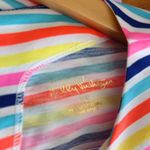 Lilly Pulitzer Women's Multicolor 3/4 Sleeve Cotton Sun Striped Waverly Top XS Photo 3