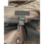 H:ours Melody Vegan Leather Hip Cutout Pants Dark Brown Size Medium - NWOT Photo 11