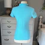 Aeropostale  Polo Cotton Blue Womens Small Photo 4