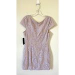 Lulus Lilac Lace Mini Dress Purple Lilac Size Large NEW Photo 1