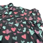 MeUndies UltraModal Short Sleeve PJ Set in Drawn to Me Hearts Size XL Valentines Pink Photo 3