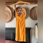 Adore Me NWT  Size med marigold Cowl Neck Mesh Sides Monika Slip sleep Nightie Photo 2