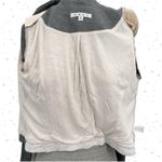 CAbi Jacket Gray Neutral Modern Style Office Fit Shoulder Pads Corpcore Size M Photo 4