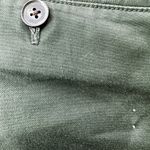 Vince Coin Pocket Chino Pants Skinny Leg Stretch Twill Belt Loops Olive Green 10 Photo 6