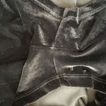 ASOS  Velvet Mini Short Black Size 2 Black Photo 2