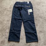 Hannah Dark Wash Denim Straight Leg Jeans SIZE 14 Blue Photo 4