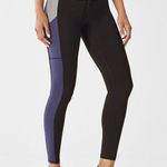 Fabletics Salar Statement Powerhold Legging Black / Blue Size Small Photo 0