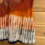 Rainbow Sandals Vintage Y2K Size Small Butterfly Moth Tie Dye Retro Psychedelic Baby Tee Photo 3