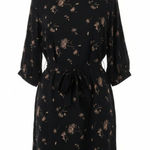 Ava & Viv  Dress‎ Womens 1X Black Pink Floral Flowers Dark Floral Feminine Preppy Photo 0
