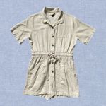 Universal Threads  Safari Style Linen Romper Size XS Photo 0