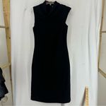 Pippa Sleeveless Layered Neck Pencil Dress Work Attire Womens 4 Black Photo 1