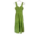Rails Fawn Eyelet Sweetheart Midi-Dress in Island Green S Photo 4