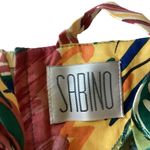 Vintage 70s SABINO Summer Dress Red Size 6 Photo 4