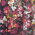 Bongo Sheer Floral Button Shirt Blouse Photo 7