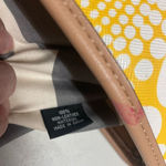 Kate Landry  Women’s Tote Bag 12X6X13.5 Yellow & White‎ Photo 9