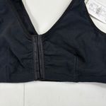 Amoena Frances SB Front Closure Bra Black Full Coverage Wirefree L C/D NWT Size undefined Photo 1