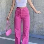 ZARA pink jeans Photo 0