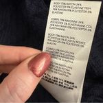 Free People  Navy Blue Leo Henley Top Photo 4