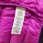 Athleta  Women's Downalicious Purple Goose Down Lightweight Puffer Jacket Coat Photo 1