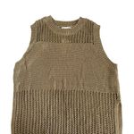 Francesca's Francesca’s Tianna Bronze Tunic Side Slit Mini Dress Swim Cover Up Size Medium Photo 1