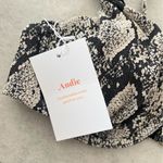 ANDIE NWT Swim Sicily Top Snakeskin Textured Small Underwire Cups Bikini Bra Photo 4