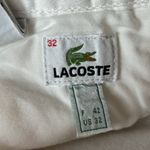 Lacoste Women’s Low Rise White Unique Jeans Back Pockets Logo Sz 32/14-EUC Photo 7