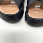 Madewell Maeva Black Leather Chunky Platform Crisscross Sandals Shoes womens 9 Photo 3