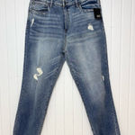 Kut From The Kloth  Rachel Mom Jeans Light Blue Straight Leg Jeans Size 12 Photo 0