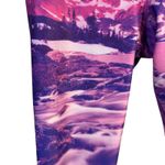 Inner Fire Cropped Leggings Scenic Mountain Print High Photo 3