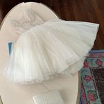 Wtoo by Watters Maeve Strapless pearl Embellished Corset Mini Dress bhldn 8 White Photo 1