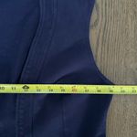 Pendleton  open front navy cotton vest size small Photo 3