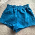 Blue sweatshorts Photo 0