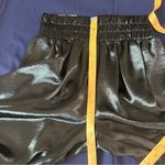 Ophelia Roe Black Satin High Rise Wide Leg Pull On Pants NWT Size S Photo 11