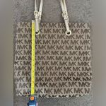 Michael Kors Authentic  Tote Bag Shoulder Purse "MK" Print Photo 8
