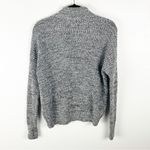 Victoria's Secret VICTORIA’S SECRET 100% Cotton Gray Marled Kangaroo Pocket Turtleneck Sweater XS Photo 1