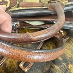 Chloé Vintage Chloe Paddington Leather & Tweed Satchel Bag Large Authentic Photo 5