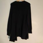 Madewell Cardigan Sweater 1X Black Merino Alpaca Blend Open Front Photo 7