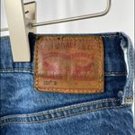 Levi's Levi’s 501 Skinny High Rise Raw Hem Jeans in Dark Blue Size 27 x 28 Photo 3