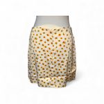 We Wore What Daisies Mini Slip Skirt Ditsy Ivory Photo 3