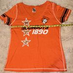 Cowboys • OSU • College team tee • creative apparel concepts blouse in size XL Orange Photo 5