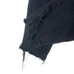 AGOLDE Toni Mid Rise Straight Jeans Feral Wash Black Distressed Women’s Size 25 Photo 5