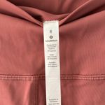 Lululemon Wunder Under High Rise Tight Full On Luxtreme Size 8 Color is Rose 25” Photo 2