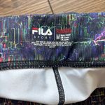 FILA  Sport Colorful Rainbow Compression Running Gym Shorts Photo 3