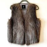 Rachel Zoe Gray Faux Fur Vest Photo 0